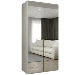 Szekrény Alicante III 100 fehér/arany kép