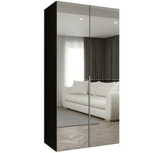 Szekrény Alicante III 100 fekete/ezüst kép