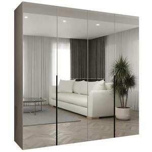 Szekrény Alicante III 200 kasmír/fekete kép