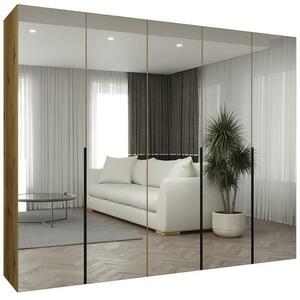 Szekrény Alicante III 250 artisan fekete kép