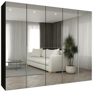 Szekrény Alicante III 250 fekete/ezüst kép