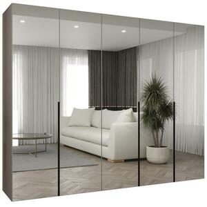 Szekrény Alicante III 250 kasmír/fekete kép