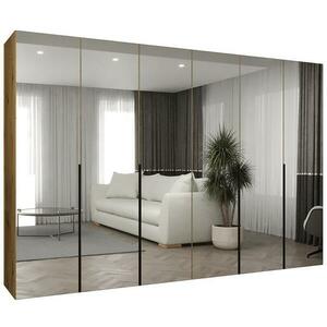 Szekrény Alicante III 300 artisan fekete kép