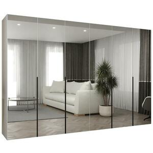 Szekrény Alicante III 300 fehér/fekete kép