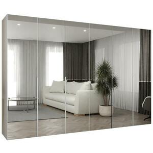 Szekrény Alicante III 300 fehér/ezüst kép