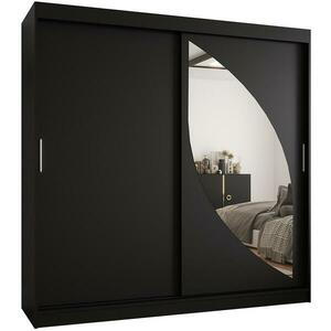 Szekrény Milo 200 fekete kép