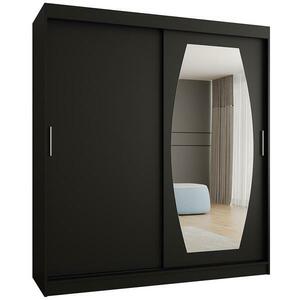 Szekrény Rossa 180 fekete kép