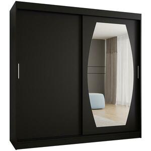 Szekrény Rossa 200 fekete kép