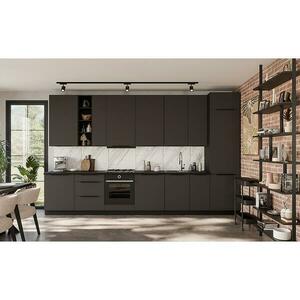 Konyhabútor Aria GR/BL 390 cm konyhai munkalap nélkül kép