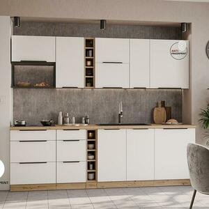 Konyhabútor Aria WH/AR 255 cm konyhai munkalap nélkül kép