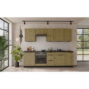 Konyhabútor Cremona BL 260 cm konyhai munkalap nélkül kép