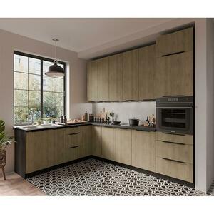 Konyhabútor Cremona BL 210x290 cm konyhai munkalap nélkül kép