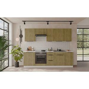 Konyhabútor Cremona WH 260 cm konyhai munkalap nélkül kép