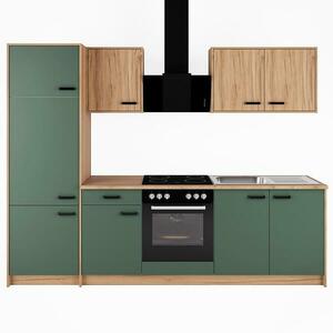 Konyhabútor Retro Labrador tölgy estana 264, 5 cm + konyhai munkalap kép