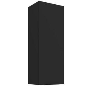 Konyhaszekrény Siena matt fekete 40G-108 1F kép