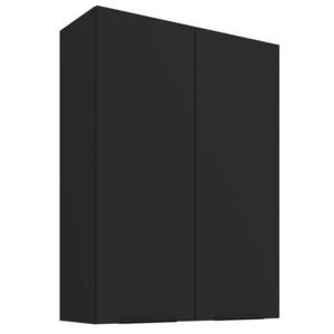 Konyhaszekrény Siena matt fekete 80G-108 2F kép