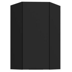 Konyhaszekrény Siena matt fekete 60x60 GN-108 1F (45°) kép