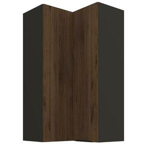 Konyhaszekrény Monza dió okapi 60x60 GN-108 2F (90°) kép
