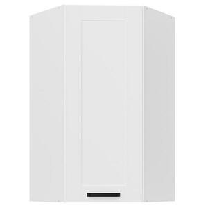 Konyhaszekrény Luna fehér matt/fehér 60x60 GN-108 1F (45°) kép