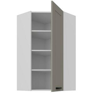 Konyhaszekrény Luna claygrey/fehér 60x60 GN-108 1F (45°) kép