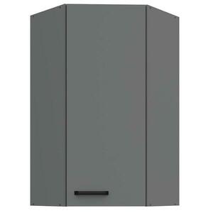 Konyhaszekrény Nessa antracit 60x60 GN-108 1F (45°) kép