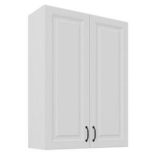 Konyhaszekrény Stilo fehér matt/fehér 80G-108 2F kép