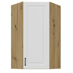 Konyhaszekrény Stilo fehér/artisan 60x60 GN-108 1F (45°) kép