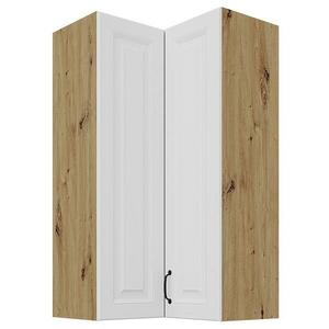 Konyhaszekrény Stilo fehér/artisan 60x60 GN-108 2F (90°) kép
