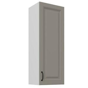 Konyhaszekrény Stilo claygrey/fehér 40G-108 1F kép