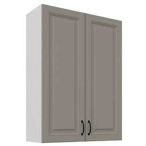 Konyhaszekrény Stilo claygrey/fehér 80G-108 2F kép