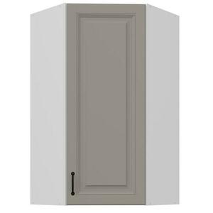 Konyhaszekrény Stilo claygrey/fehér 60x60 GN-108 1F (45°) kép