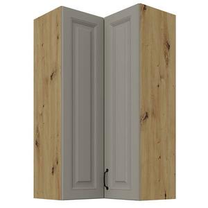 Konyhaszekrény Stilo claygrey/artisan 60x60 GN-108 2F (90°) kép