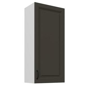 Konyhaszekrény Stilo grafit matt/fehér 45G-108 1F kép