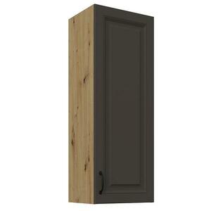 Konyhaszekrény Stilo grafit matt/artisan 40G-108 1F kép