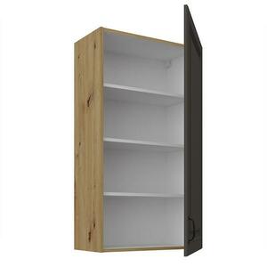 Konyhaszekrény Stilo grafit matt/artisan 60G-108 1F kép