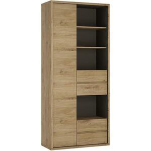 Regál 1d-4s Shetland Typ 12 tölgy Shetland/szürke kép