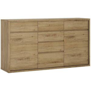 Komód 2d-6s Shetland Typ 41 tölgy Shetland/szürke kép