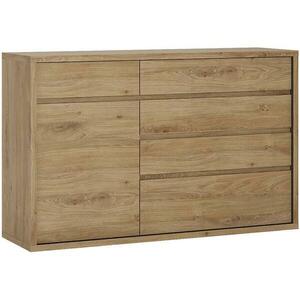 Komód 1d-5s Shetland Typ 42 tölgy Shetland/szürke kép