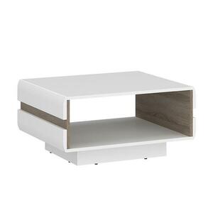 Dohányzóasztal Linate typ 71 fehér alpesi/szarvasgomba/mdf fehér L kép