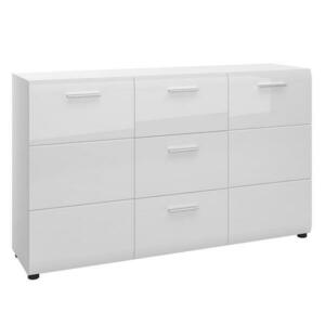 Komód Merano MEOK01 2D3S fehér alpesi/PVC fehér L kép