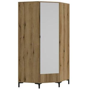 Sarokszekrény Ricko RIKS02 2D2S tölgy coast evoke/túlnyomtatás kép