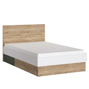 Ágy Twenty TWEZ01 120 1S tölgy honey castello/alpesi fehér/grafit szürke kép