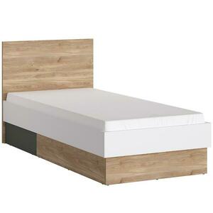 Ágy Twenty TWEZ02 90 1S tölgy honey castello/alpesi fehér/grafit szürke kép