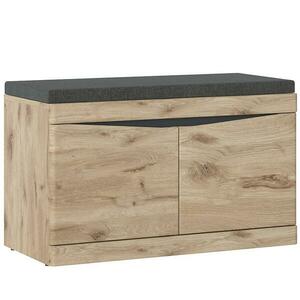 Dohányzóasztal Twist SUMGD1 2D tölgy viking/antracit/pvc tölgy viking kép