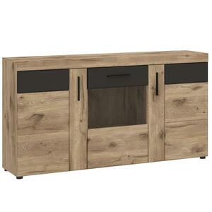 Komód Grano GRNK02 3D tölgy viking/pvc tölgy viking/pvc szürke terület kép