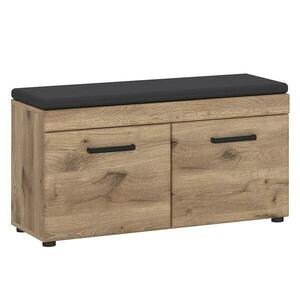 Dohányzóasztal Grano GRNGD1 2D tölgy viking/pvc tölgy viking kép