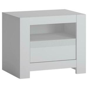 Éjjeliszekrény Novi NVIK05 1S fehér alpin/pvc fehér szupermat kép