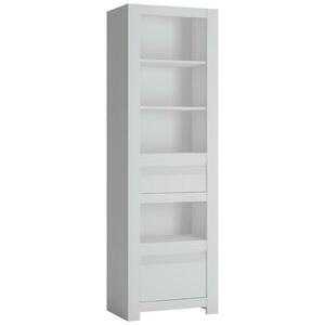 Regál Novi NVIR01 2S fehér alpin/pvc fehér szupermat kép