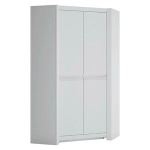 Sarokszekrény Novi NVIS03 2D fehér alpin/pvc fehér szupermat kép