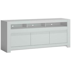 Komód RTV Novi NVIF01 2D1S fehér alpin/pvc fehér szupermat kép